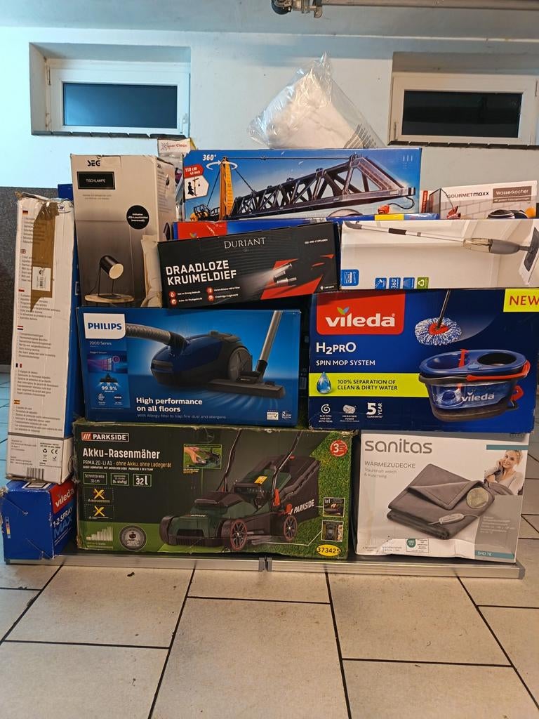 MEGA HANDELSPARTIJ NIEUWE A-MERK RETOURGOEDEREN, Ophalen of Verzenden, Nieuw