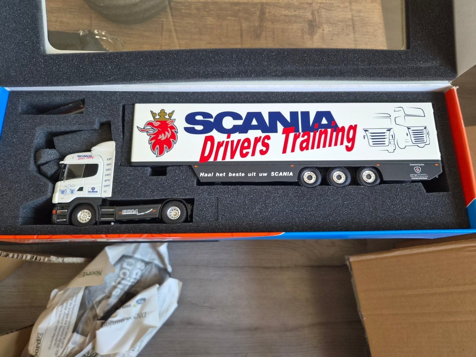 Scania oplegger draivers traing, T, Nieuw, T, Tekno