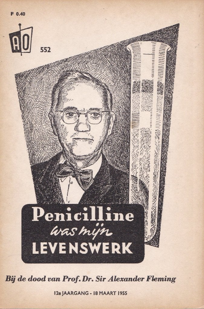 AO 552 - dr. G.J. Menken: Penicilline was mijn levenswerk, Verzenden, Zo goed als nieuw, Overige typen