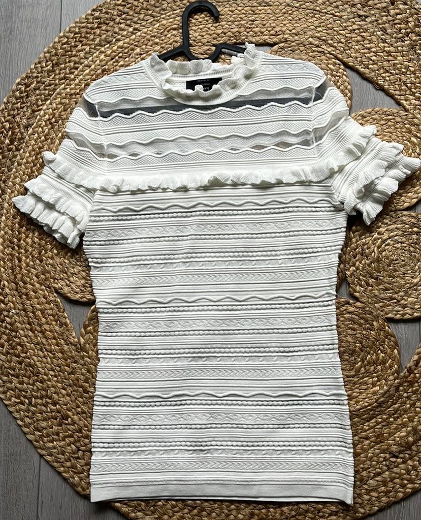 Geweldige top Nikkie selected by kate moss maat 38, Maat 38/40 (M), Zwart, Ophalen of Verzenden, Zo goed als nieuw