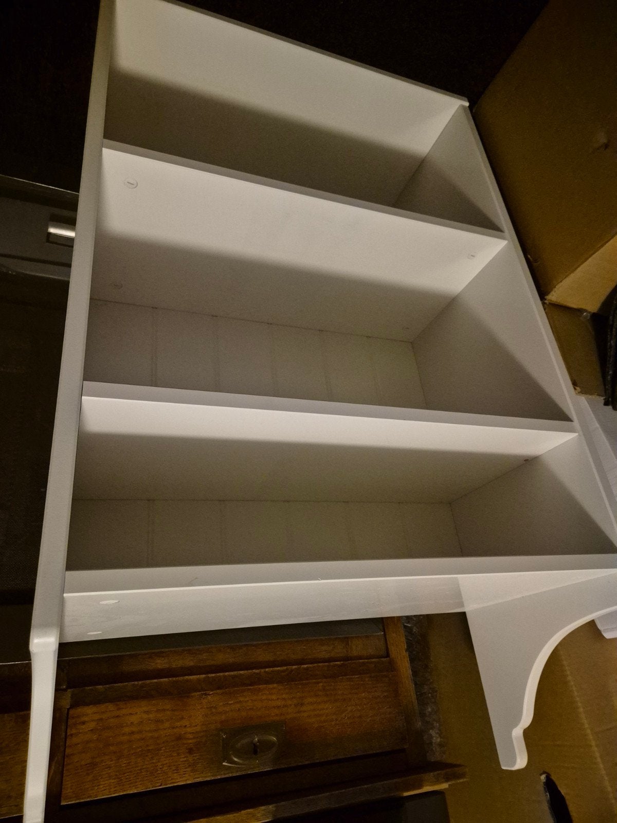 IKEA TORNVIKEN Wandplank / Open Kast – Off-white (60x100 cm), Ophalen, Wit, 50 tot 100 cm, Zo goed als nieuw