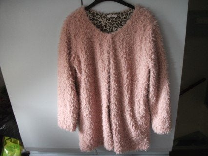 Oud roze Miss Etam vest/jasje       M, Ophalen of Verzenden, Zo goed als nieuw, Roze
