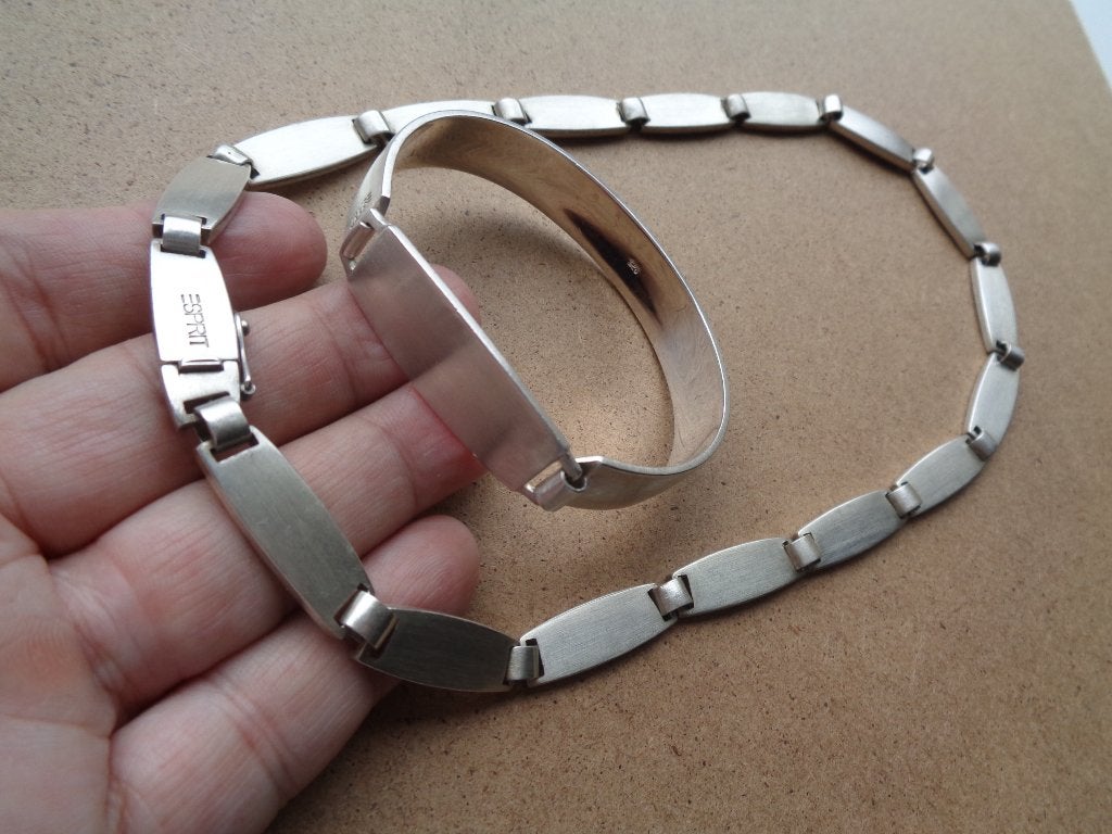 zilveren set ESPRIT ketting met armband [1015], Verzenden, Zo goed als nieuw, Zilver, Zilver