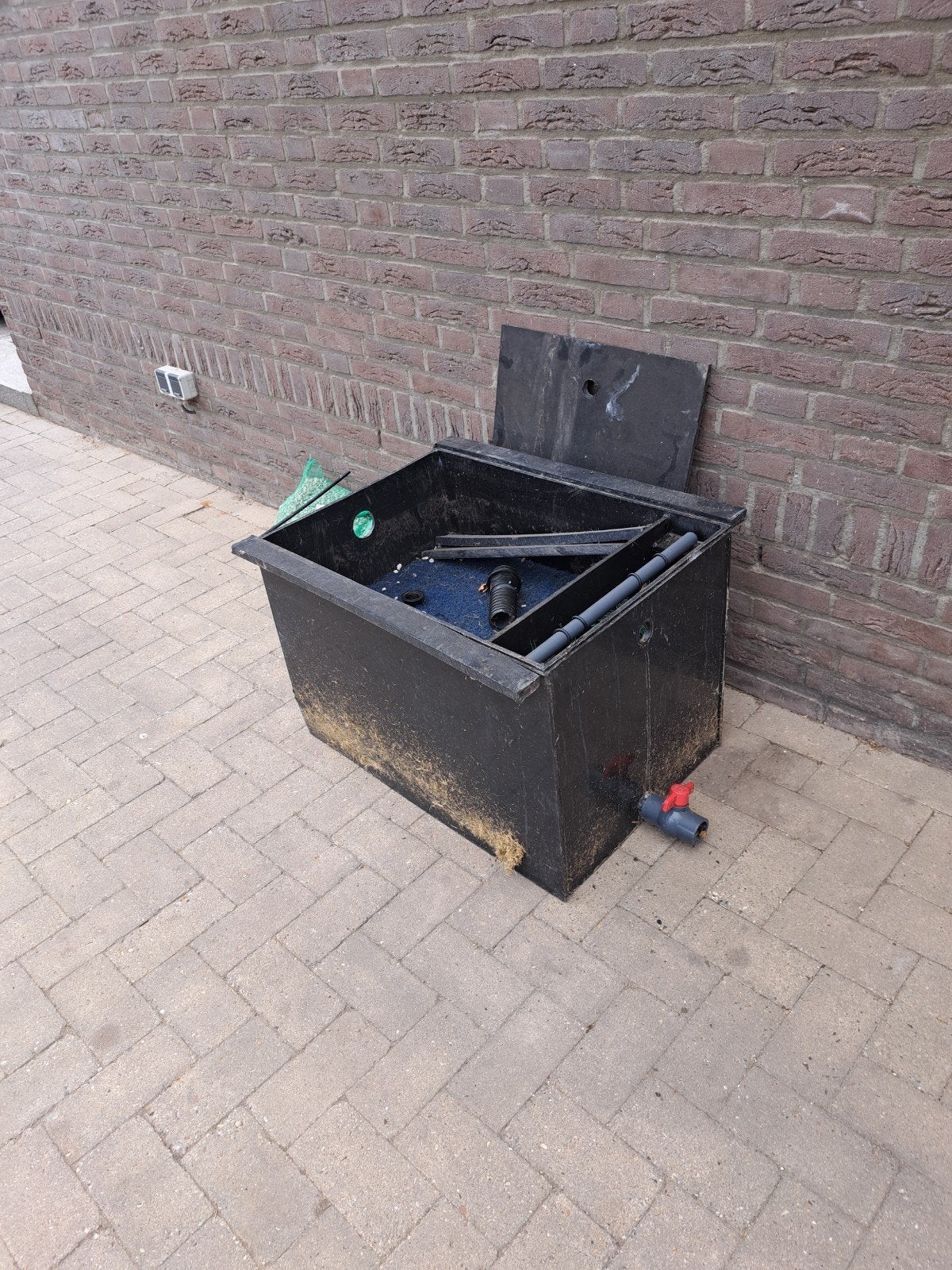 Vijverfilter met filtermedia, Tuin en Terras, Vijver-toebehoren, Ophalen, Gebruikt, Vijverfilter