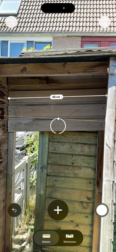 Houten Tuinberging voor hout, Ophalen, Gebruikt, Hout, Fietsenberging