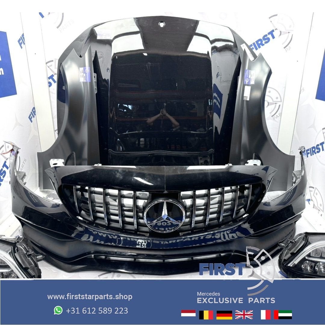 W205 COUPÉ CABRIO C63s AMG FACELIFT VOORKOP COMPLEET Mercede, Gebruikt, -, Voor, Ophalen of Verzenden