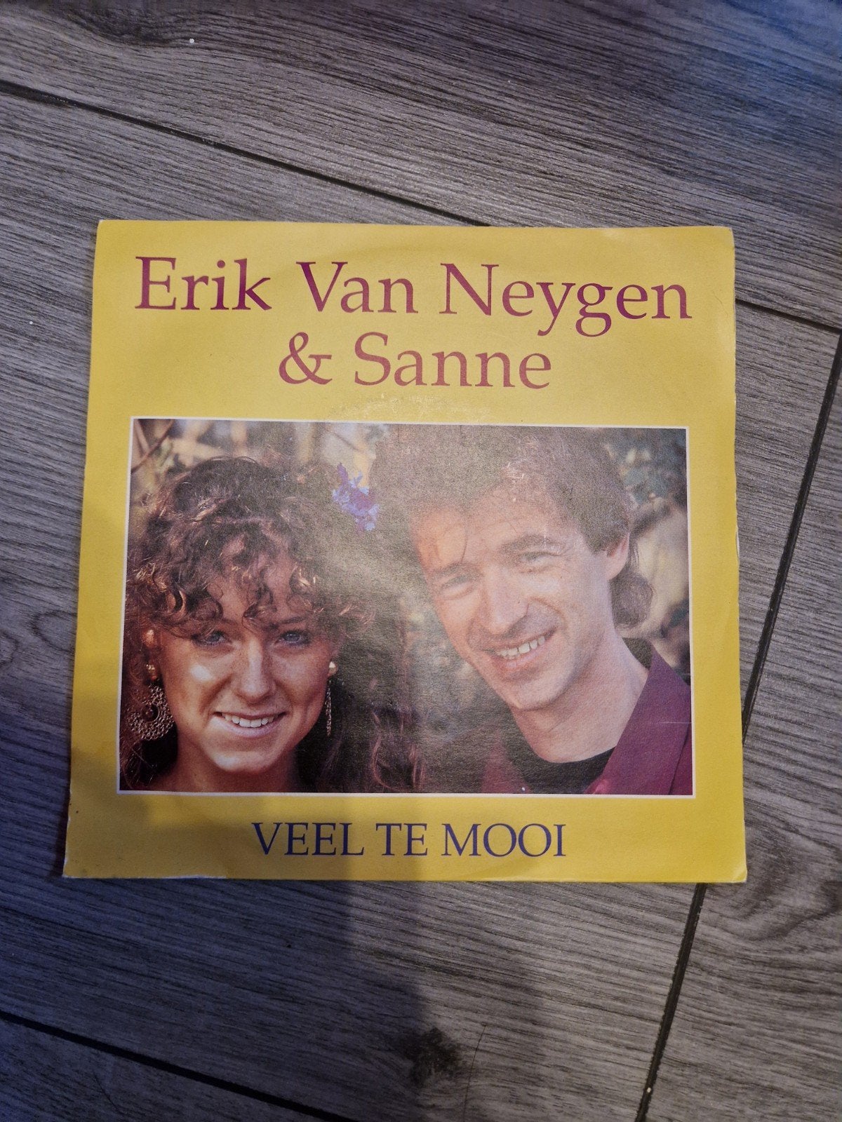 Erik en sanne Veel te mooi, Gebruikt, 7 inch, Single, Ophalen of Verzenden