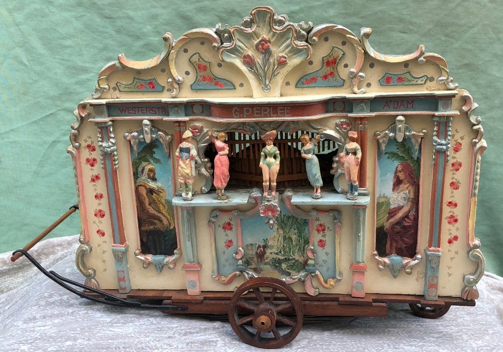 mini replica draaiorgel de Arabier van Perlee, Ophalen of Verzenden, Gebruikt