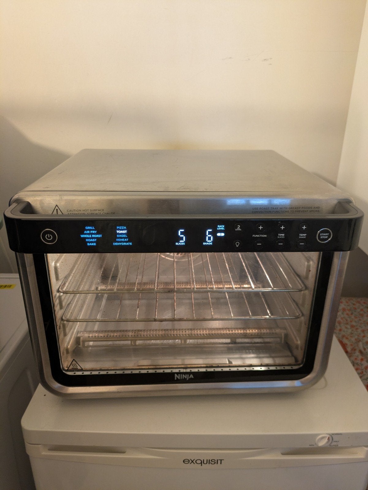 Ninja DT200EU: Oven, Dehydrator, toaster & Airfryer - Zwart/, Ophalen, Minder dan 45 cm