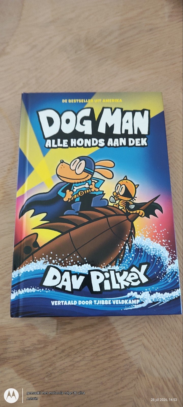 Dog Man: Alle honden aan dek - Dav Pilkey (als nieuw), Ophalen of Verzenden, Zo goed als nieuw, Dav Pilkey, Fictie algemeen
