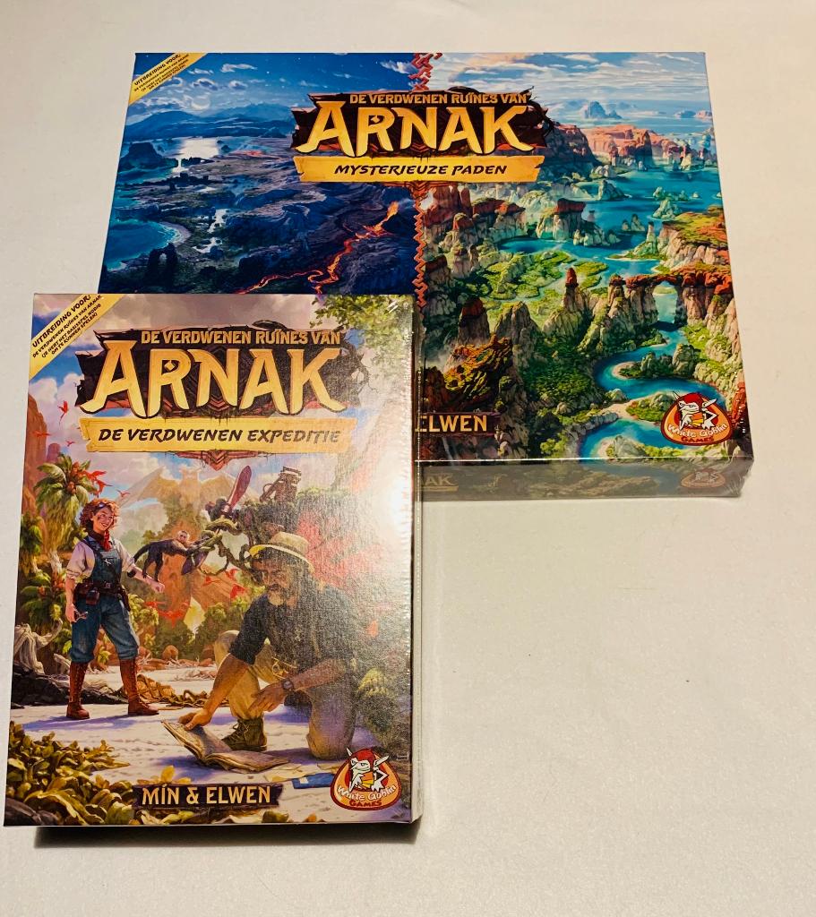 Arnak - Mysterieuze Paden & De verdwenen Expeditieleiders, Hobby en Vrije tijd, Gezelschapsspellen | Bordspellen, White goblin games