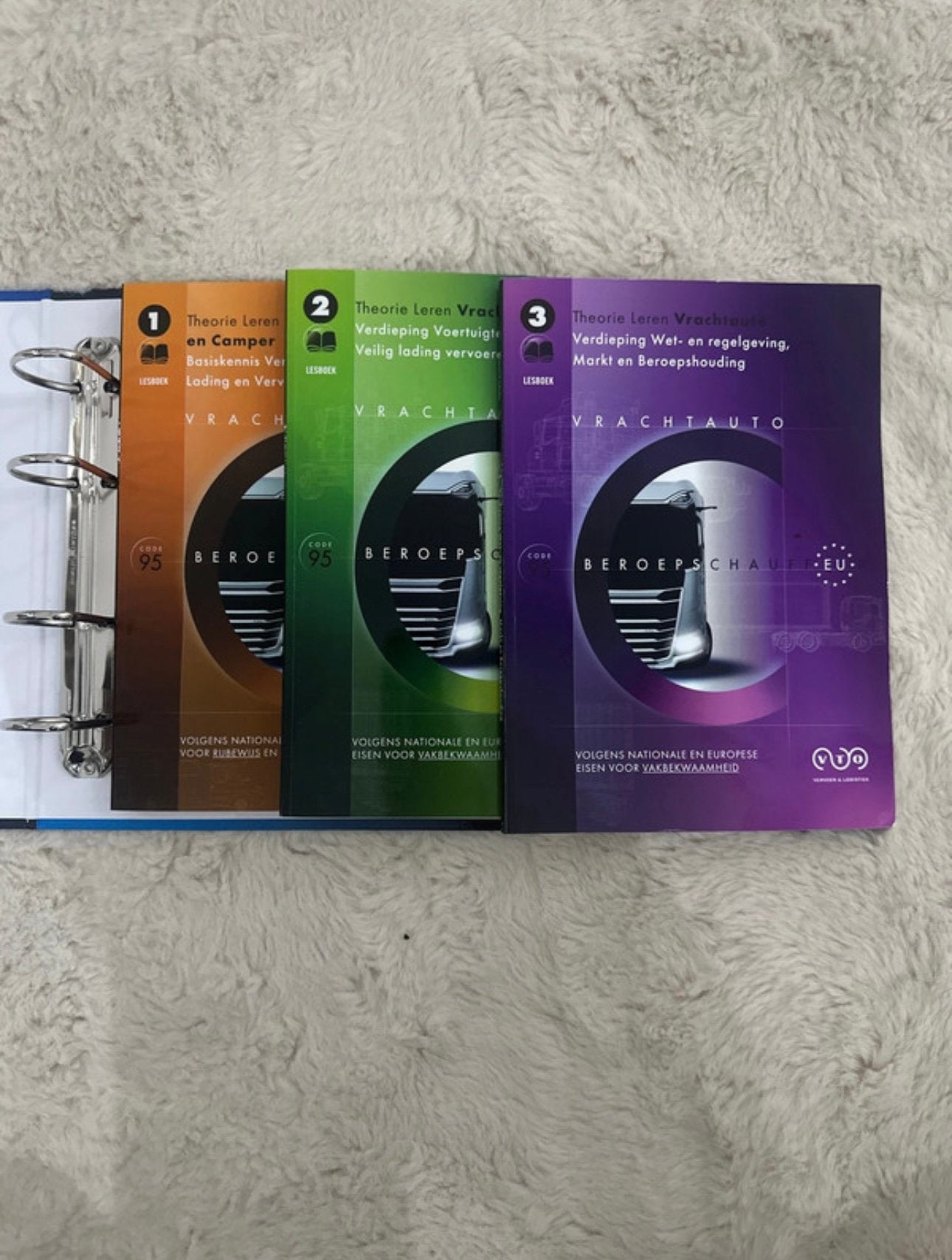 Vrachtwagen theorie boeken, module 1, 2, 3, Ophalen of Verzenden, Nieuw, Vrachtwagen