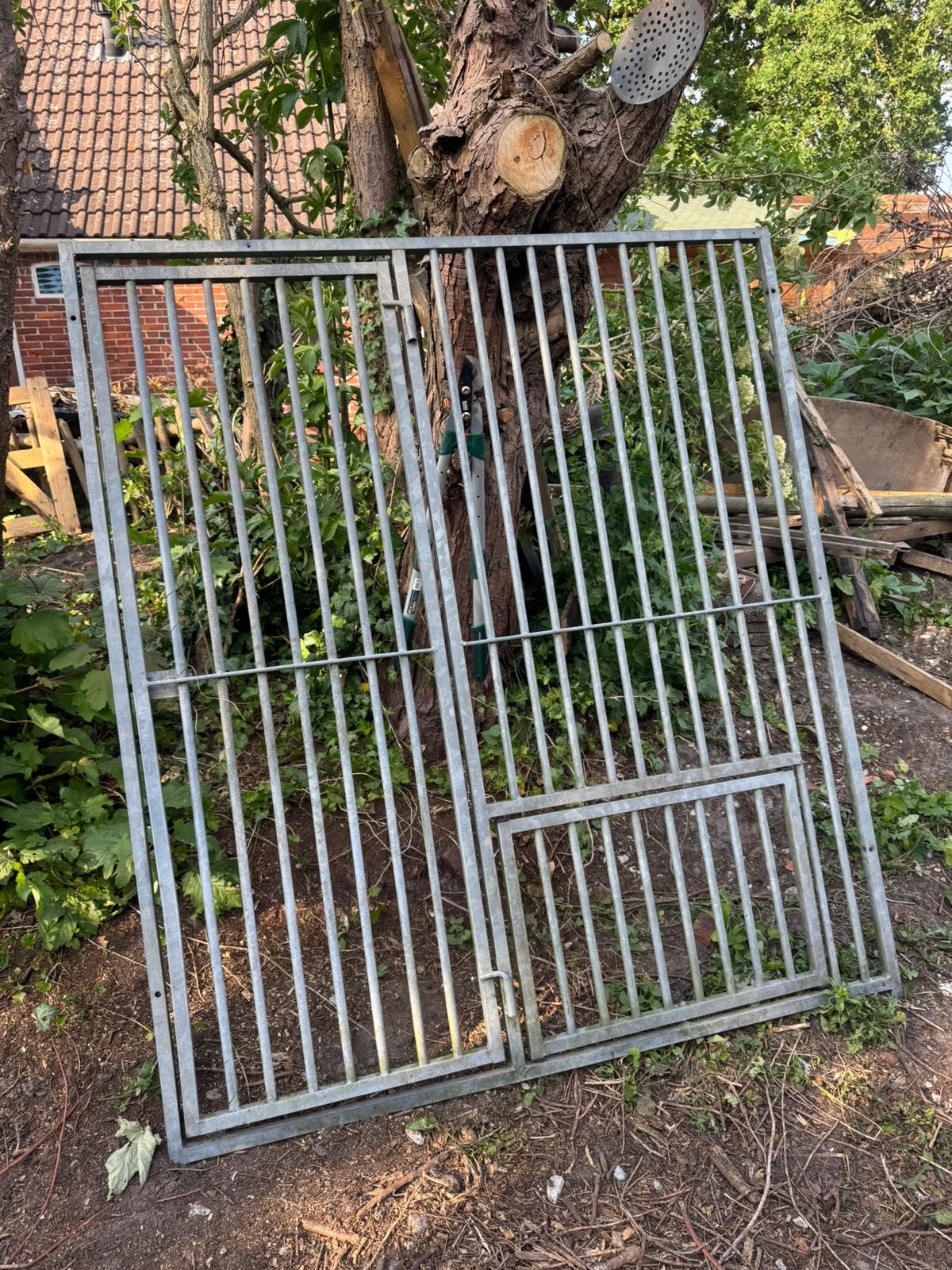 5x Metalen kennel hekken/paneel | verschillende maten, Dieren en Toebehoren, Ophalen, Hondenkennel, 100 cm of meer, 110 cm of meer