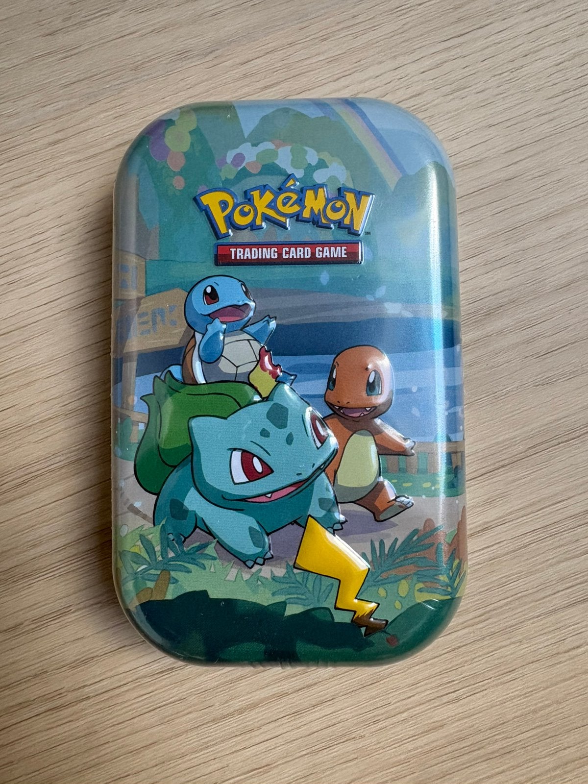 Pokemon 25th anniversary mini tin Kanto - Nieuw, Verzenden, Nieuw, Overige typen, Foil