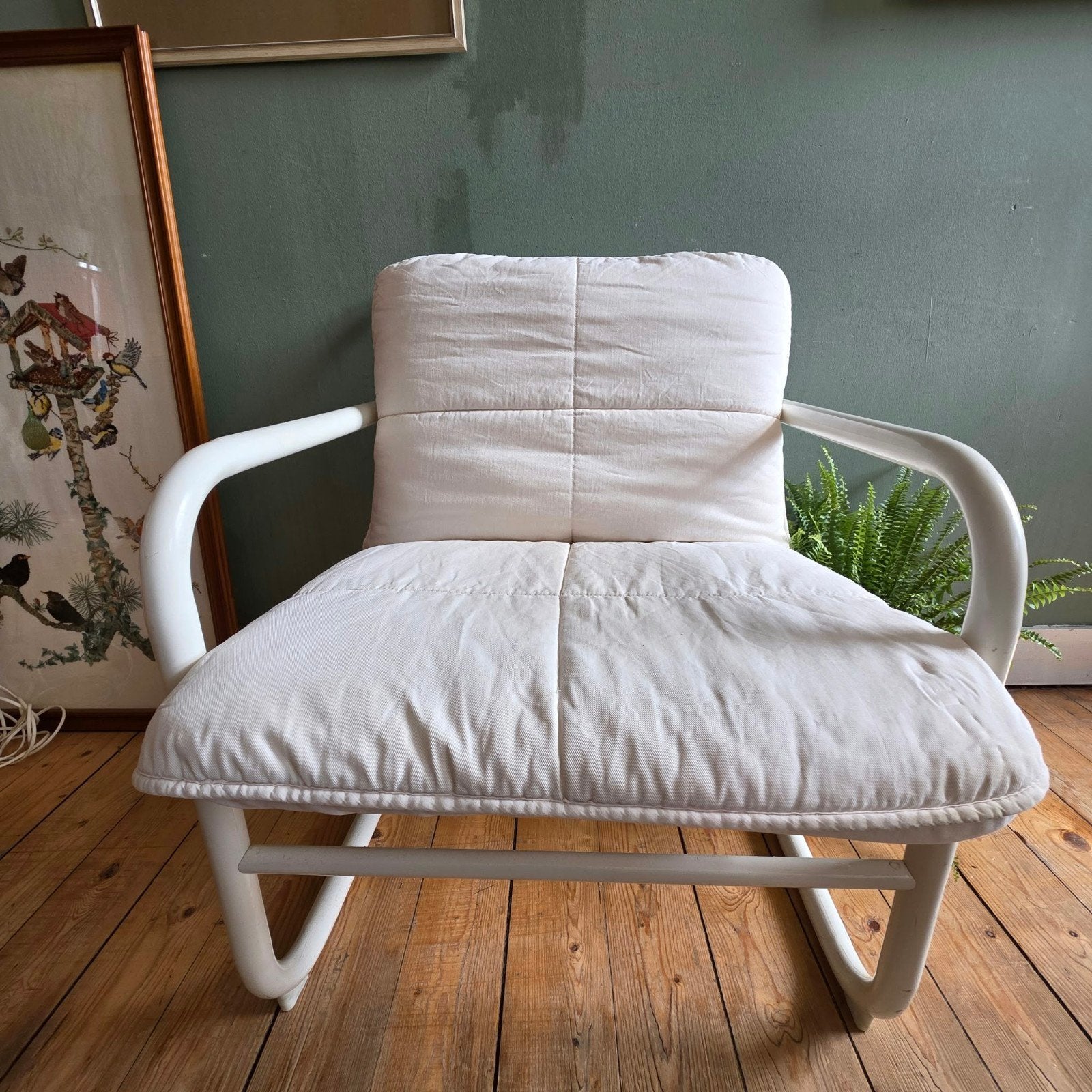 Vintage IKEA Mölle lounge chair Bauhaus Marcel Breuer stijl, Huis en Inrichting, Fauteuils, Gebruikt, ., Minder dan 75 cm, Vintage