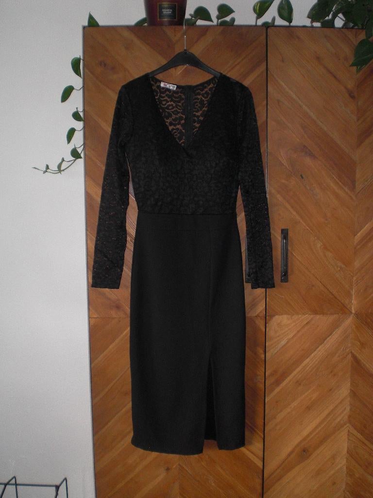 Mooie Zwarte (Gala/Feest) Jurk van WAL G. Maat XS, Kleding | Dames, Zwart, Ophalen of Verzenden, Zo goed als nieuw, Maat 34 (XS) of kleiner