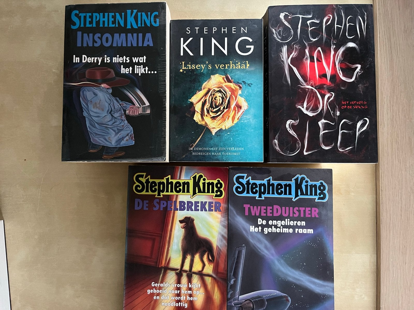 Stephen King Boeken Collectie - 5 Spannende Titels, Boeken, Ophalen of Verzenden, Gelezen, Nederland