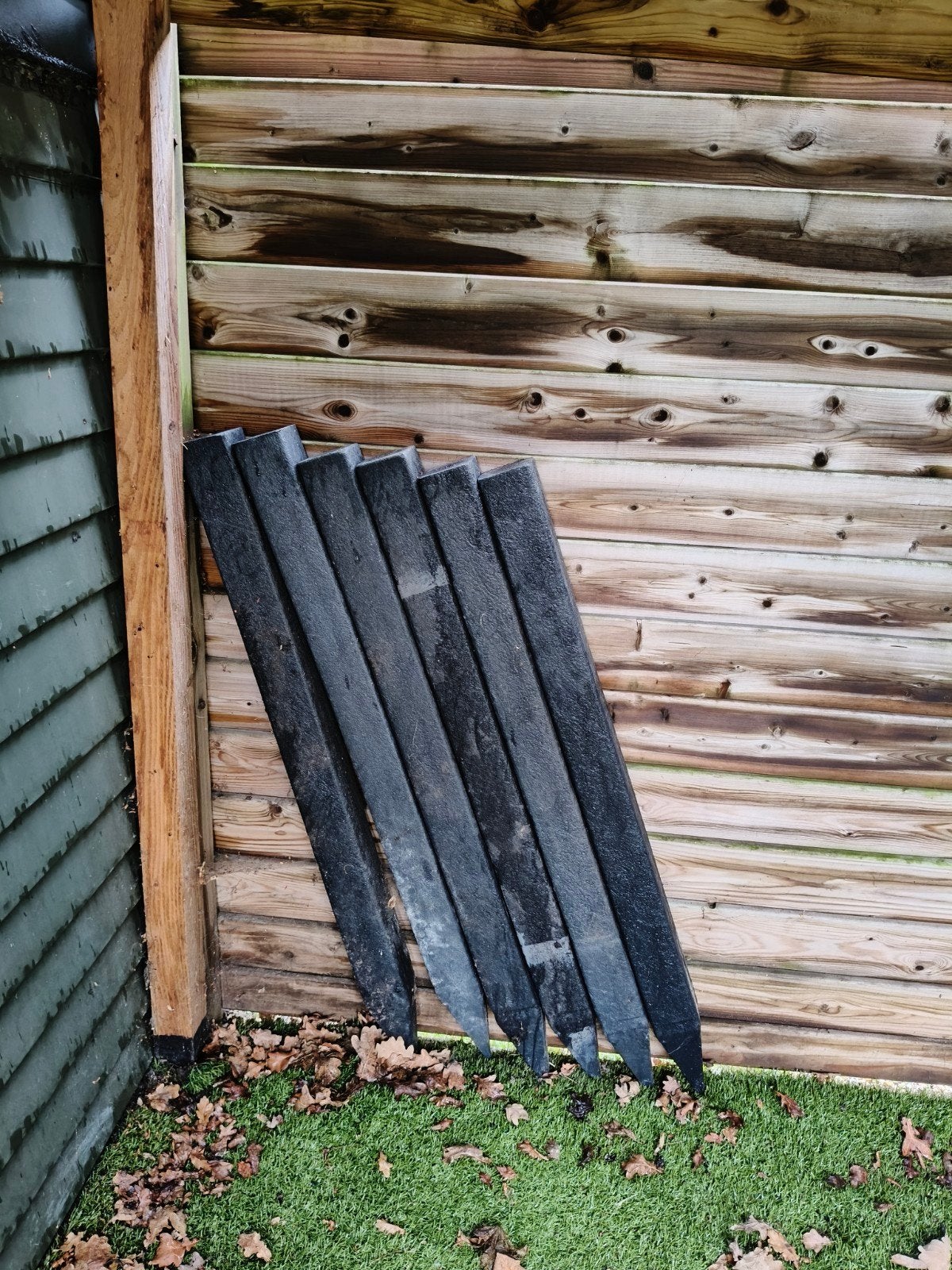 kunststof paaltjes, Tuin en Terras, Ophalen, Kunststof, 1 tot 2 meter, Minder dan 3 meter