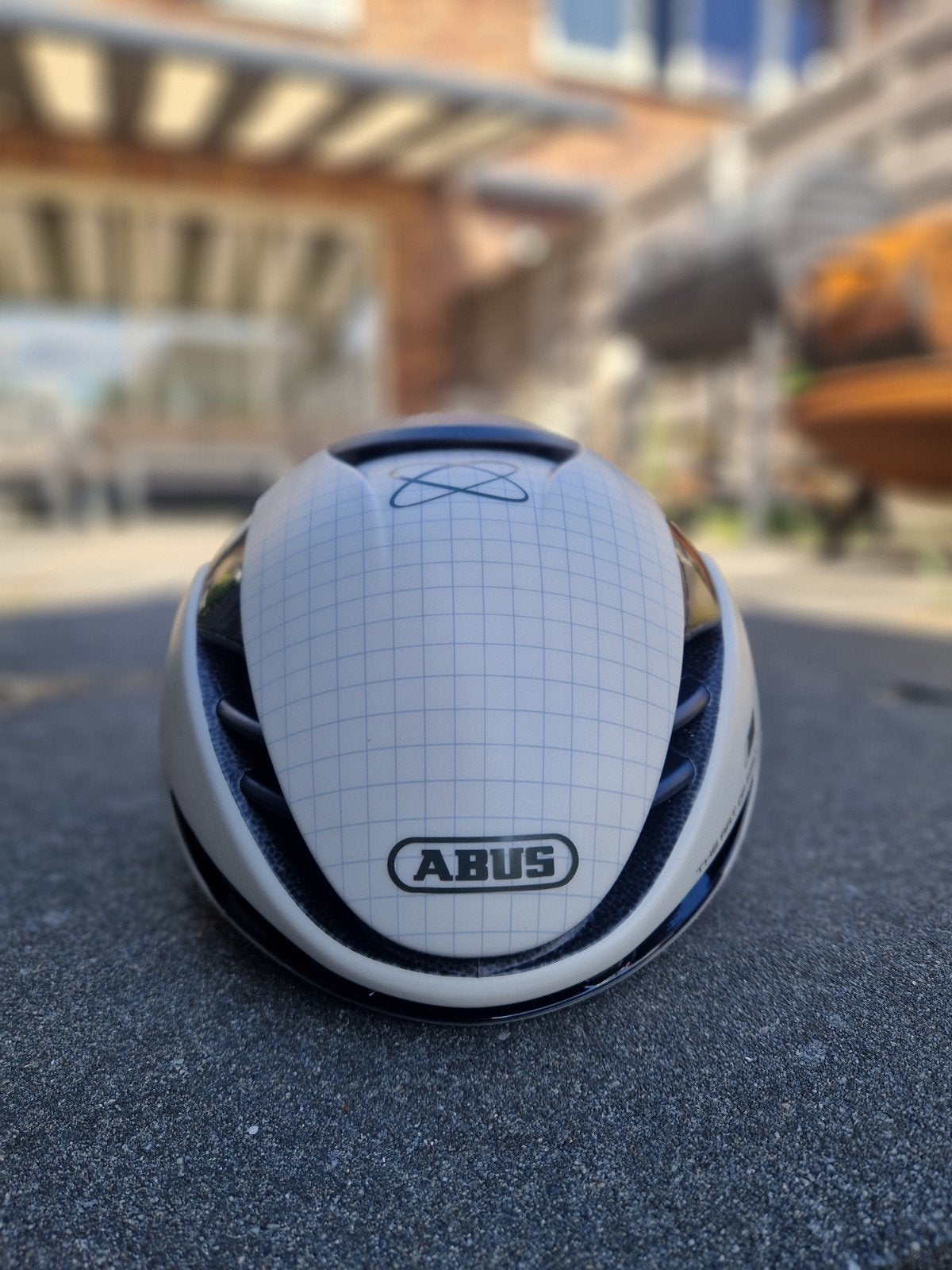 ABUS GameChanger 2.0 Helm - sand beige, Ophalen of Verzenden, Zo goed als nieuw, Heer of Dame, L