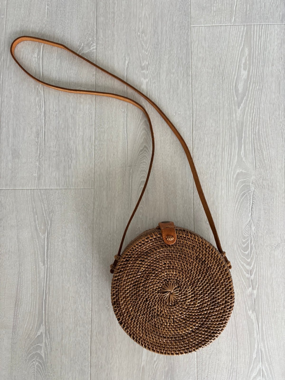 Ibiza style rieten tasje NIEUW, Overige merken, Bruin, Nieuw, Ophalen of Verzenden
