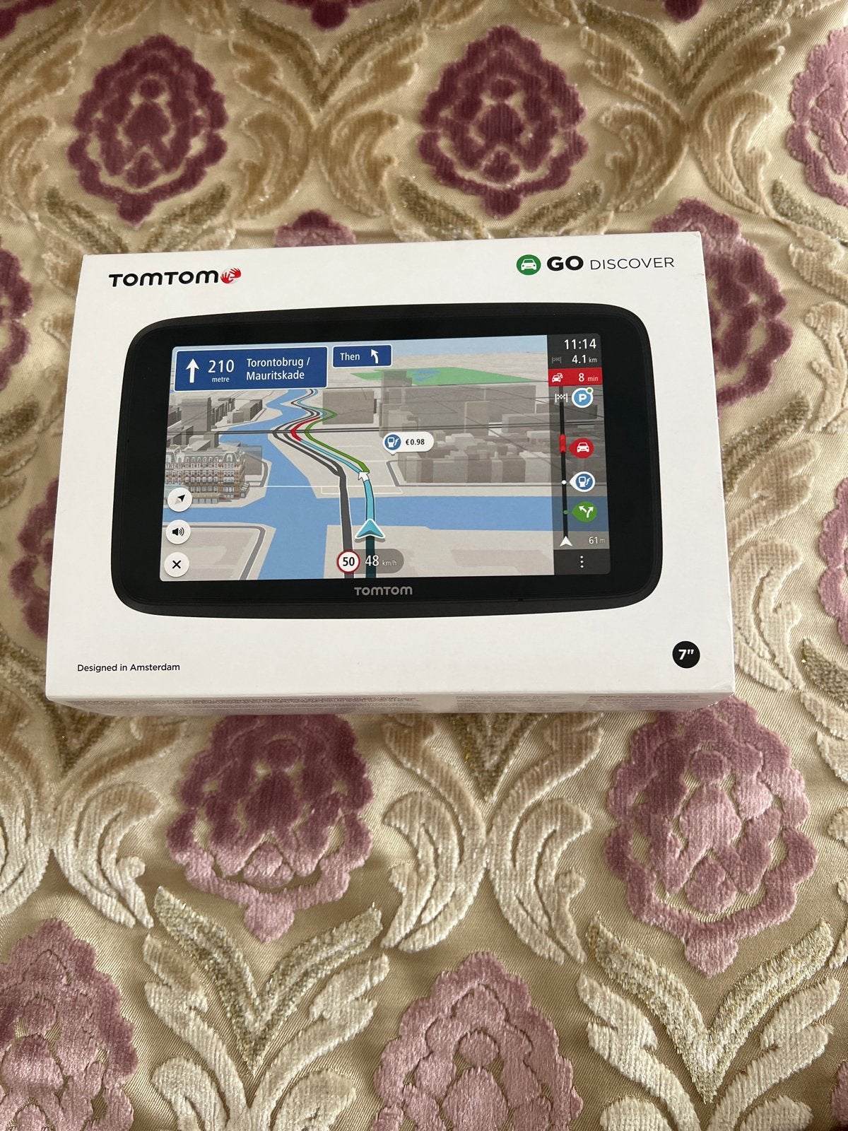 TomTom GO Discover 7 inch navigatiesysteem, Ophalen of Verzenden, Zo goed als nieuw