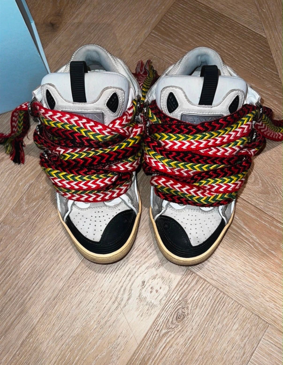 Lanvin Curb Sneakers Maat 38 - Zo goed als nieuw, Ophalen of Verzenden, Zo goed als nieuw, Overige kleuren, Sneakers of Gympen