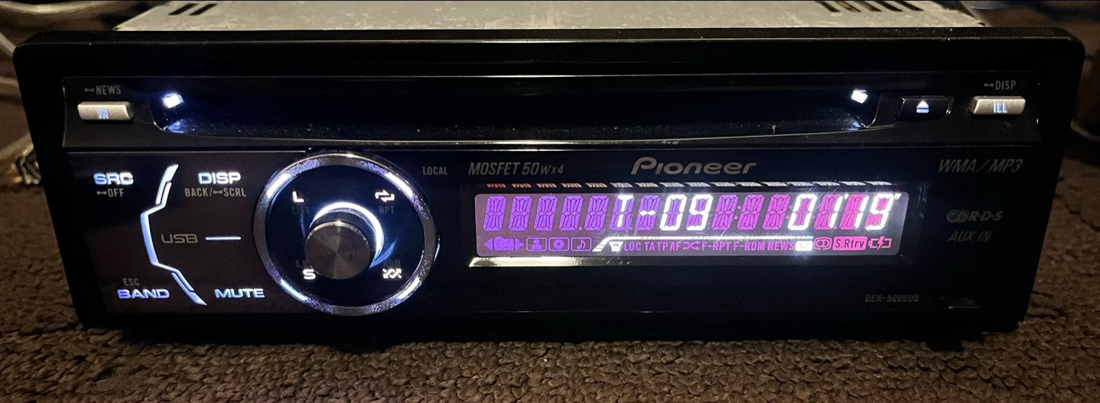 Pioneer Autoradio, Versterker en Speakers Set, Ophalen, Gebruikt