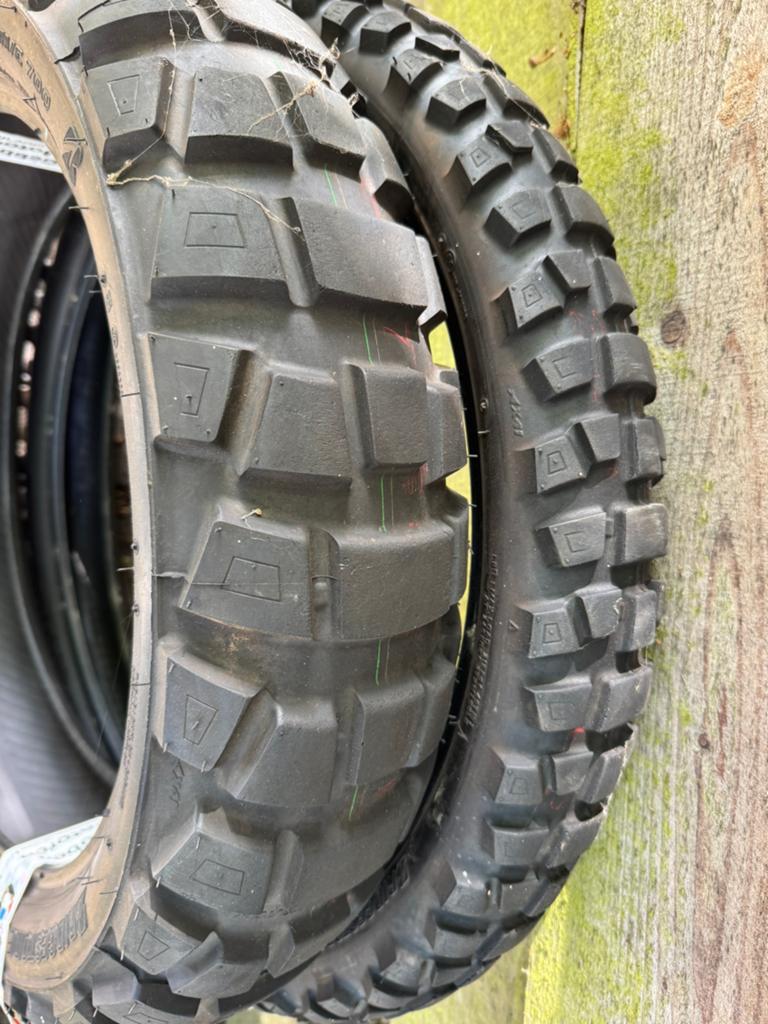 Bridgstone battlax ax41 tenere 700 banden, Ophalen