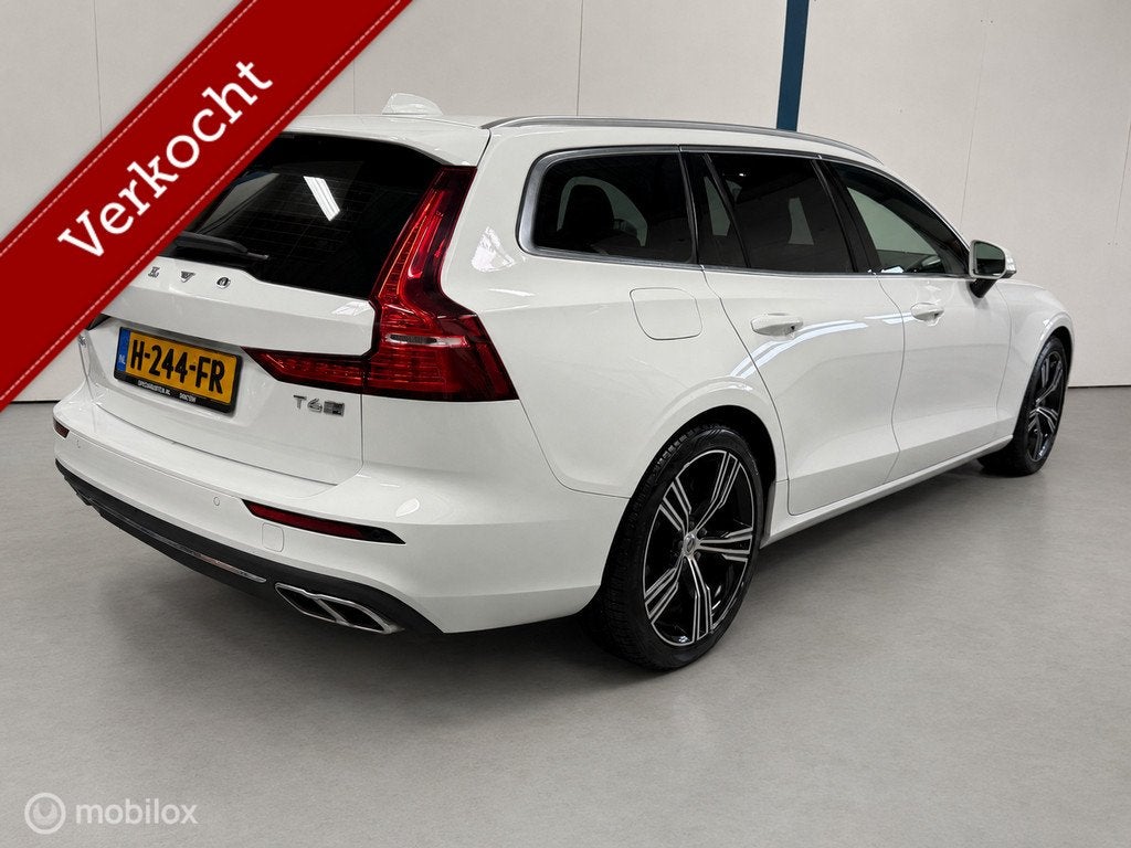 Volvo V60 2.0 T6 Twin Engine AWD Inscription NL-AUTO / LEER, Automaat, Gebruikt, 4 cilinders, Vierwielaandrijving
