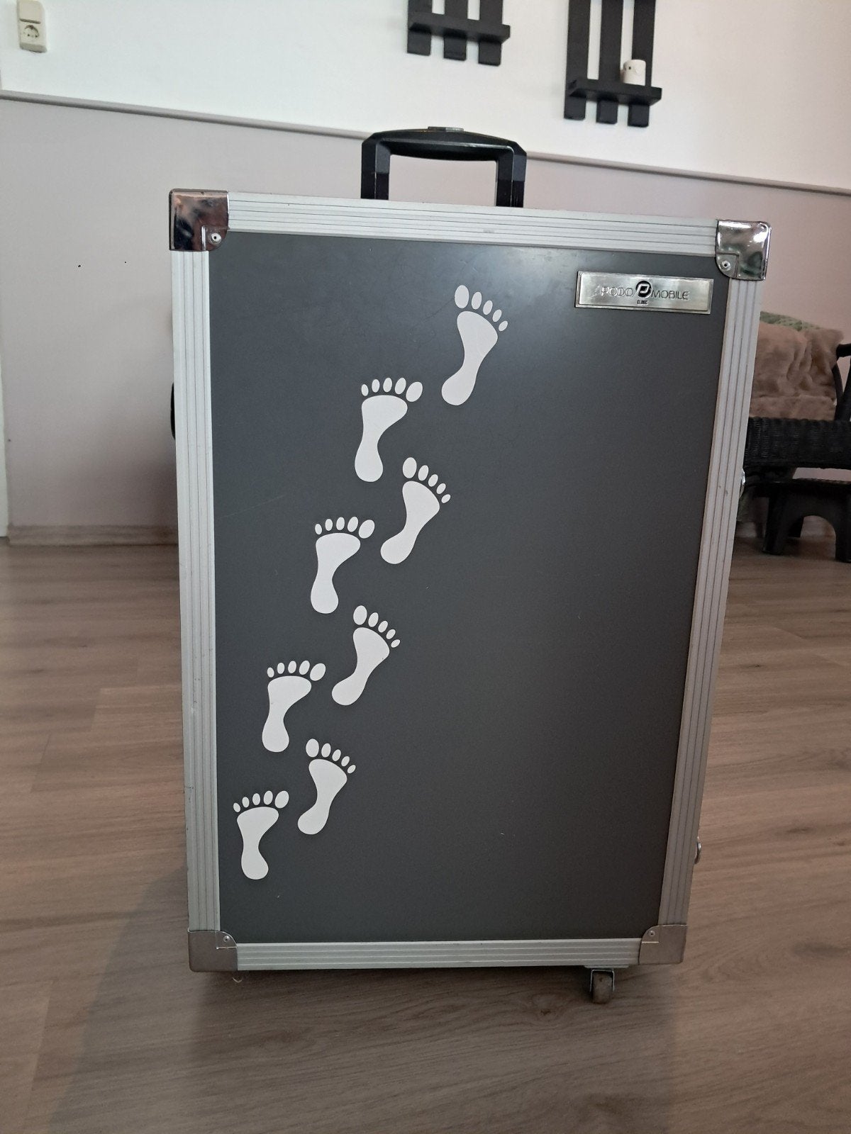 Pedicurekoffer XL, Ophalen of Verzenden, Gebruikt, Overige materialen, Minder dan 50 cm