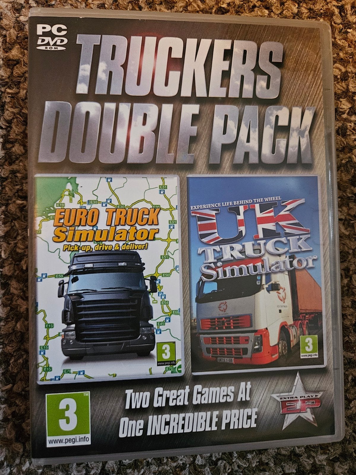 Truckers Double Pack:Euro Truck Simulator&UK Truck Simulator, Spelcomputers en Games, Gebruikt, 1 speler, Ophalen of Verzenden