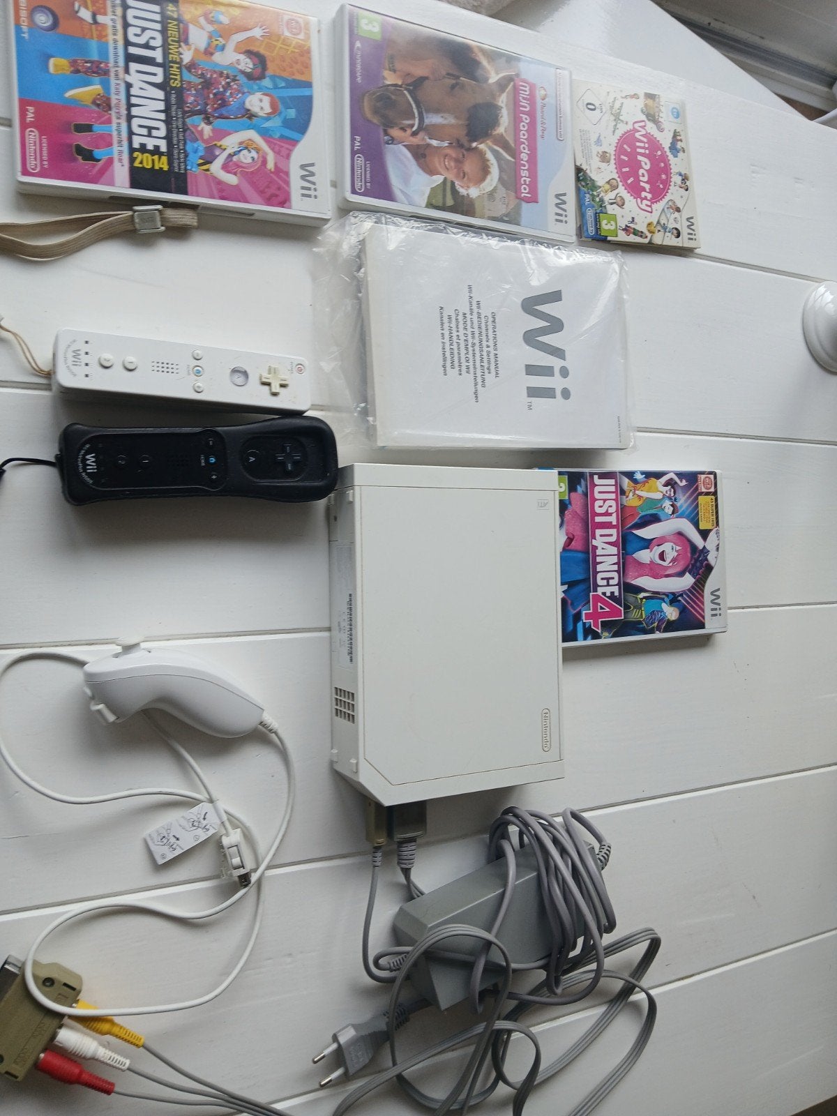 Wii Console met controllers en diverse games (m2450926936 ...