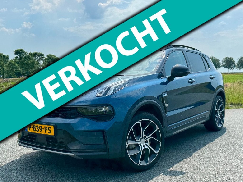 Lynk & Co 01 1.5 Pano infinity memory trekhaak NAP, Euro 6, Blauw, 120 €/maand, Bedrijf