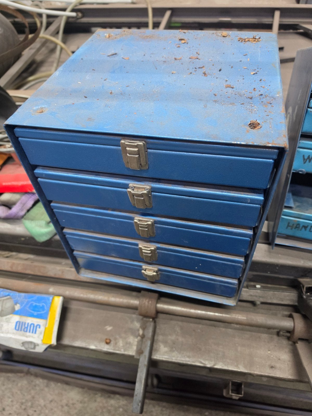 Gereedschapskastje met sorteerbakjes 4x, Ophalen of Verzenden, Gebruikt