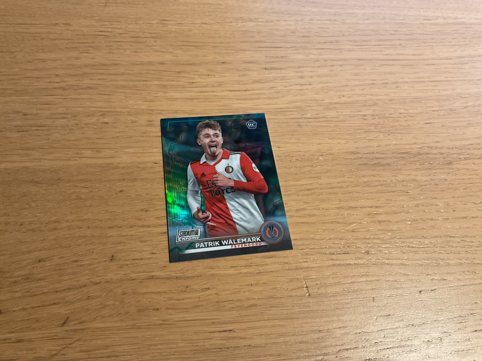 Patrik walemark feyenoord topps kaart /225, Ophalen of Verzenden, Zo goed als nieuw, Feyenoord, Spelerskaart