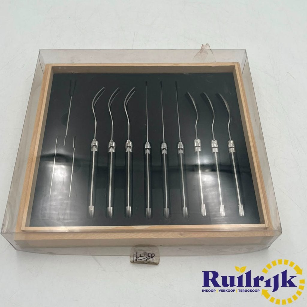 Laguiole Style de Vie bestekset steak mini 12 delig in kist, Flex Ltd., Zo goed als nieuw, https://flex.com/contact-us, Nobelstraat 10, 5807 GA Oostrum LB, Limburg, Nederland