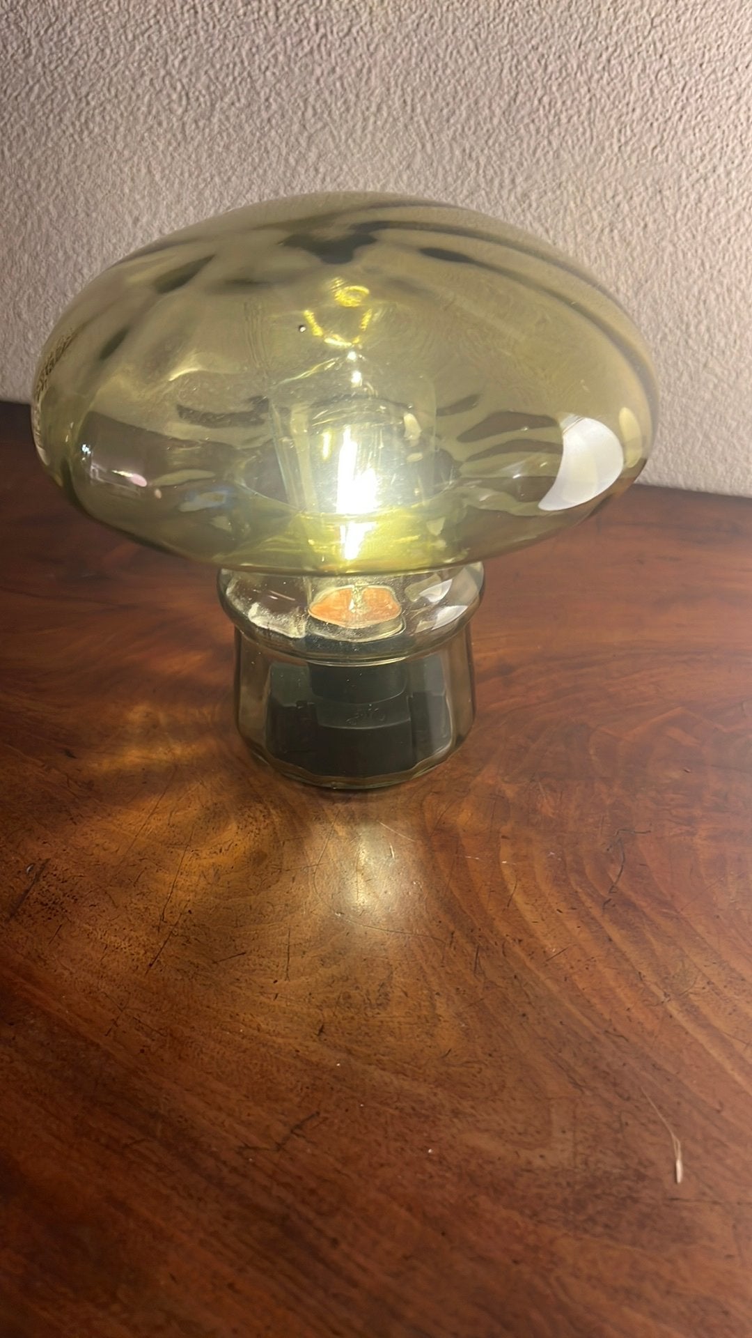 Mooie paddenstoel lamp, Led-lamp, Met schakelaar, Overige fittingen, Ophalen of Verzenden
