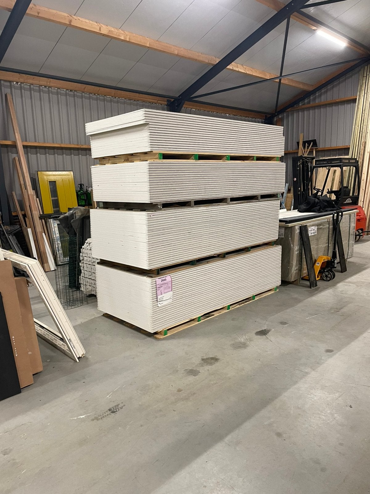 Gipsplaten AK 12,5*1200*2600( de goedkoopste💪🏻), Ophalen, Minder dan 3 meter, Zo goed als nieuw, H