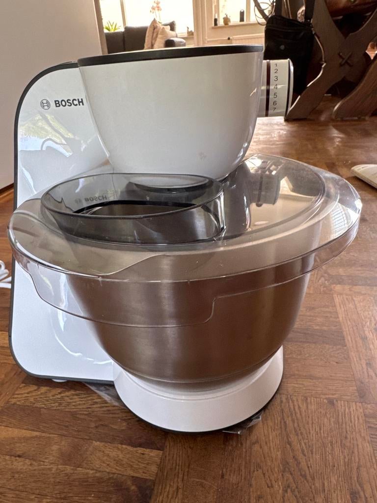 Bosch Keukenmachine MUM5 - Zo goed als nieuw, Ophalen, Zo goed als nieuw, Vaatwasserbestendig, 3 snelheden of meer