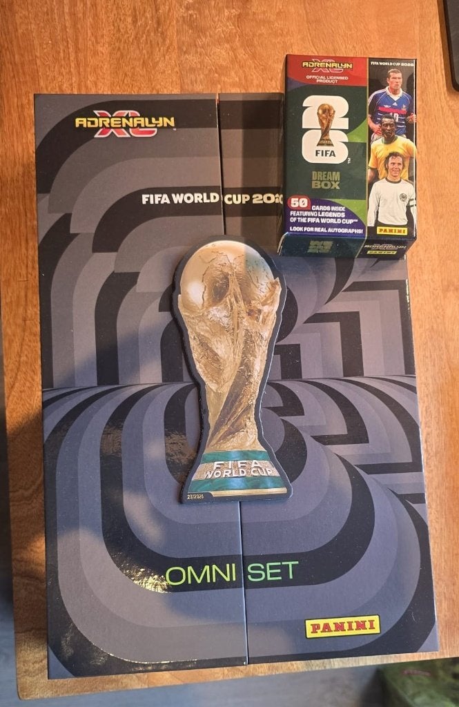 FIFA WORLD CUP 2026 Adrenalyn XL Omni-set Panini, Ophalen, Zo goed als nieuw, Buitenlandse clubs, Poster, Plaatje of Sticker