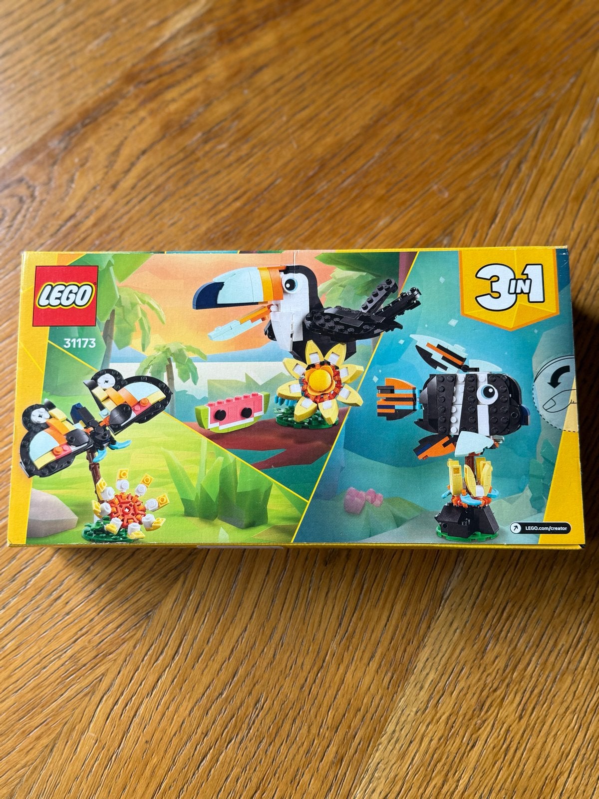 LEGO Creator 3in1: Tropische Toekan & Konijn (Nieuw), Ophalen of Verzenden, Nieuw
