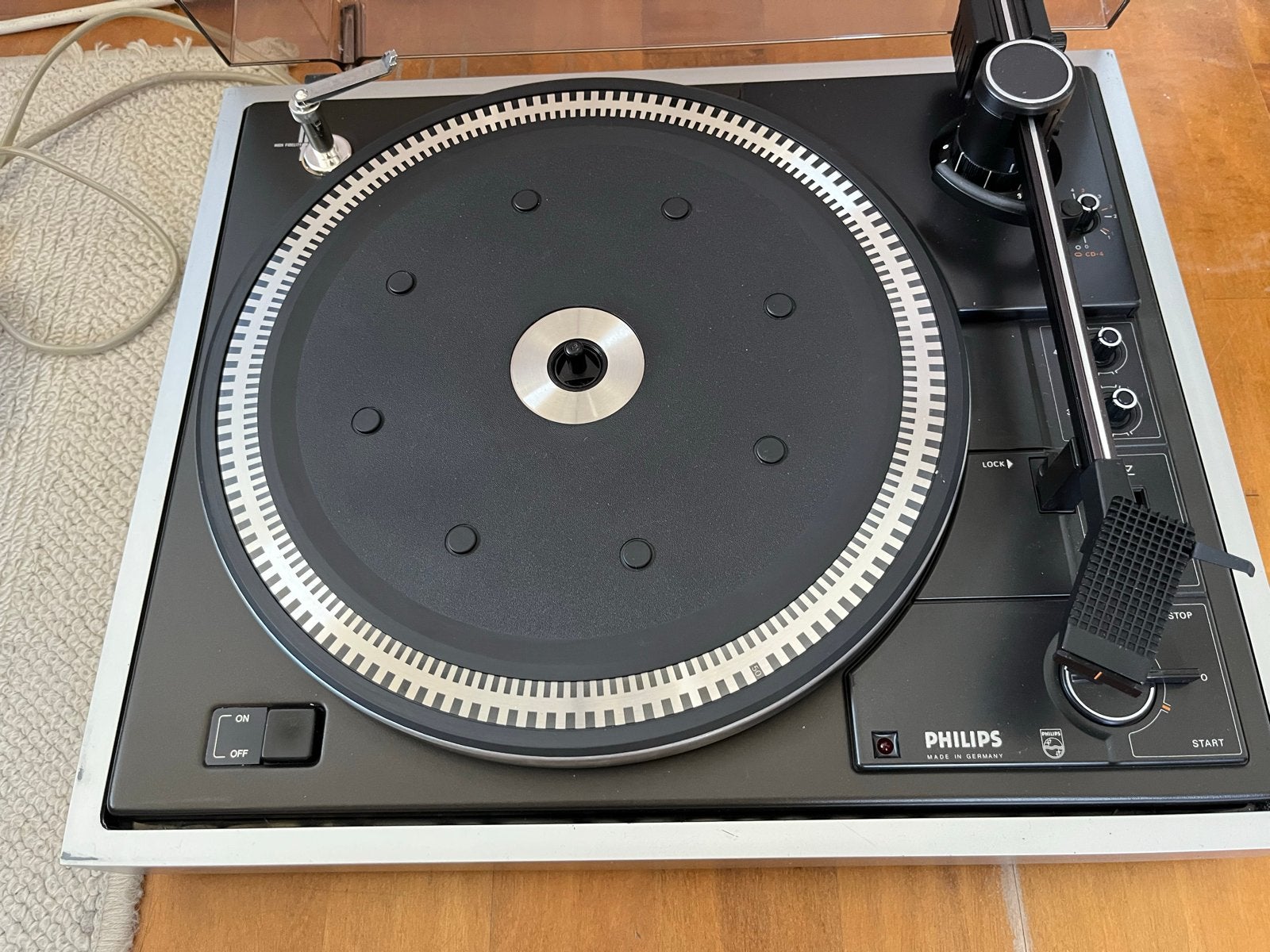 Vintage Platenspeler - Diverse Merken en Modellen, Gebruikt, Pitch-regelaar, Platenspeler, Ophalen