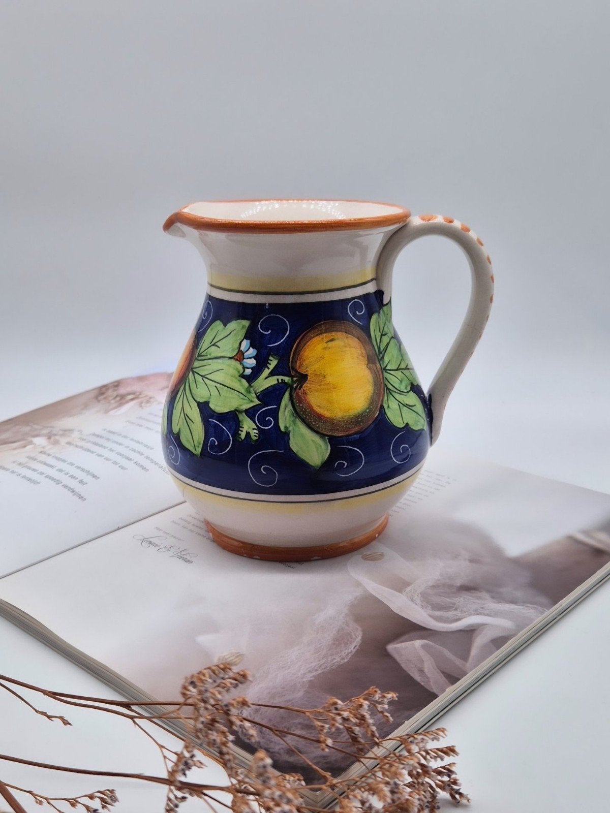 Italiaanse Majolica kan - Deruta, Ophalen of Verzenden