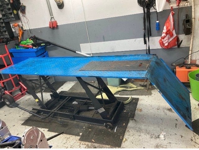 Mammut ML45PH Motorfiets Hefbrug - 450kg capaciteit, Ophalen, Gebruikt