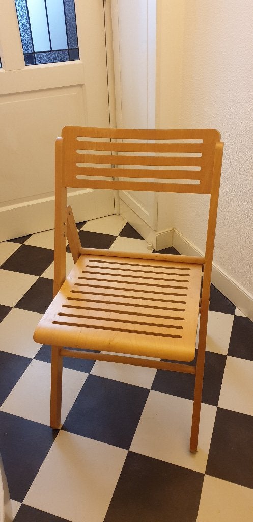 Ikea NIKOLAUS klapstoel vintage retro., Huis en Inrichting, Stoelen, Ophalen, Overige kleuren, Zo goed als nieuw, Eén