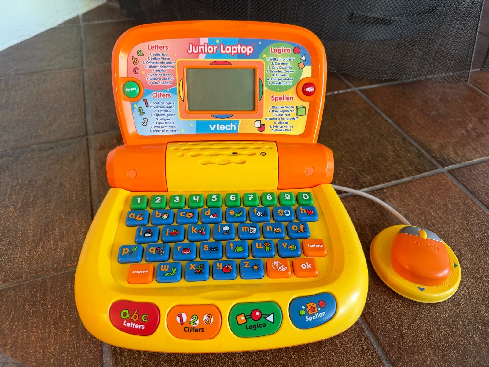 VTech Junior Laptop met muis, Ophalen of Verzenden, Gebruikt, 2 tot 4 jaar
