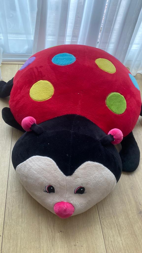 Lieveheersbeestje knuffel, Ophalen of Verzenden, Zo goed als nieuw, Overige typen