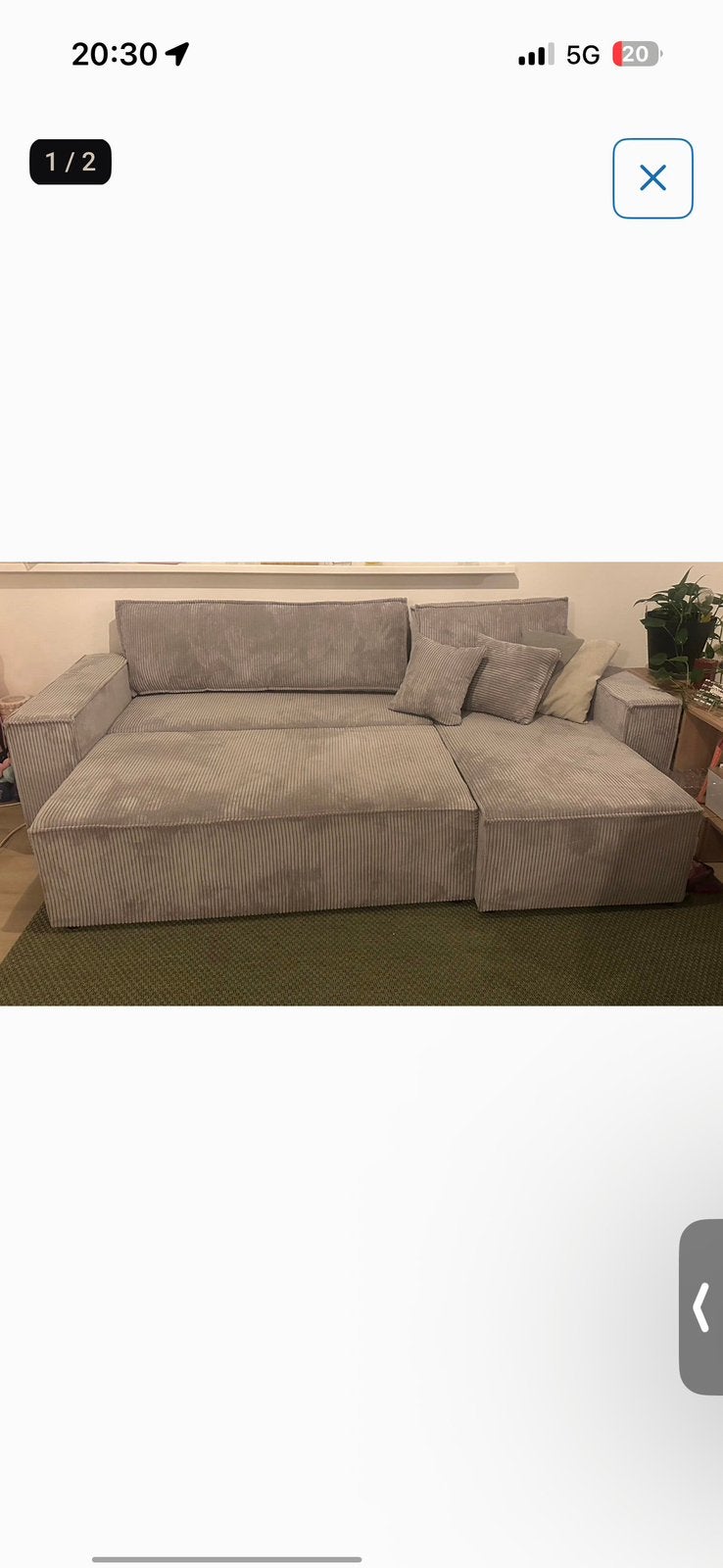 Slaapbank, Ophalen, Zo goed als nieuw, Driepersoons, 200 tot 250 cm