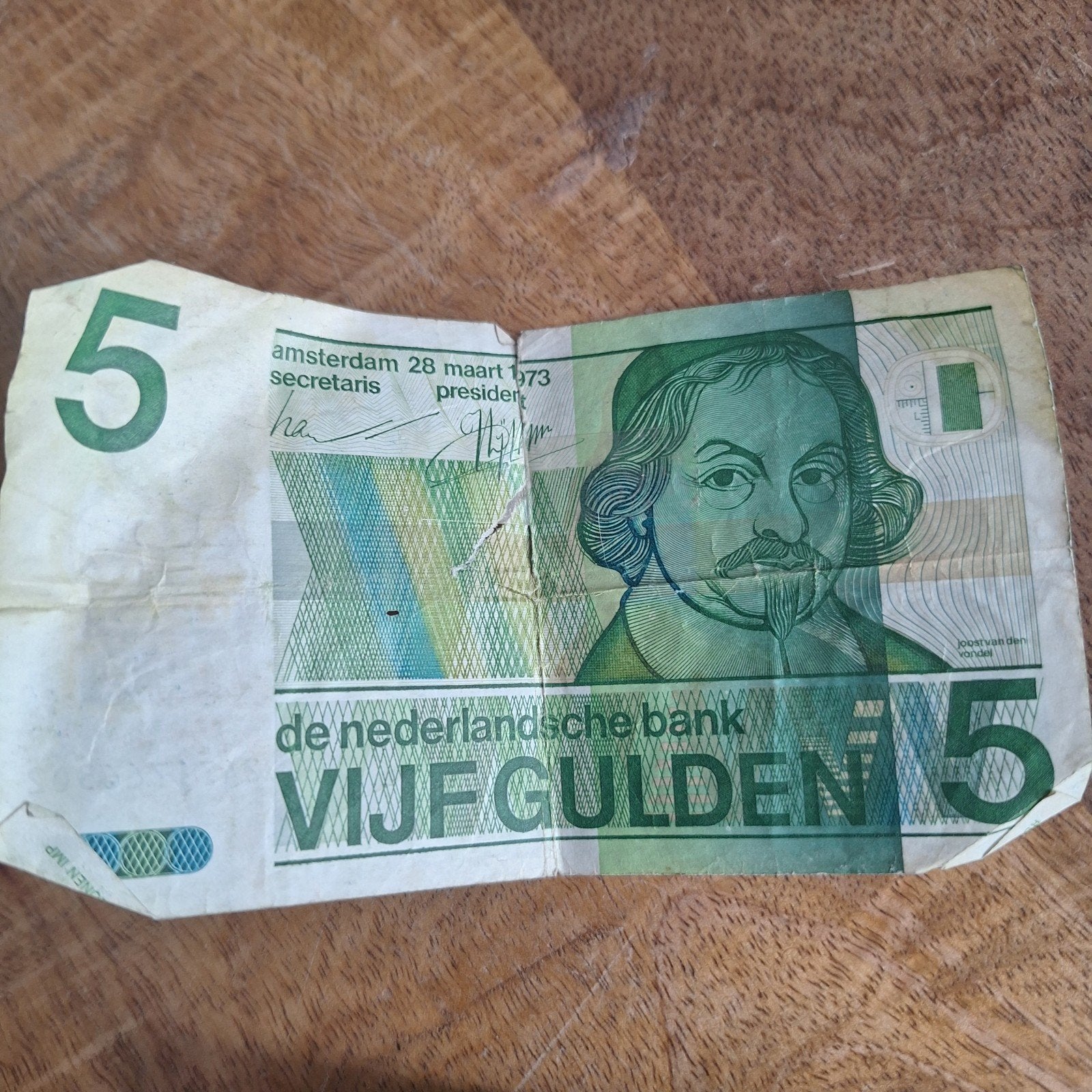 Zeldzaam 5 Gulden biljet uit 1973 - De Nederlandse Bank, Ophalen of Verzenden