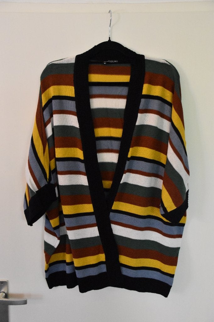 leuk zgan gestreept vest maat 48 Norah, Meerkleurig, Maat 46/48 (XL) of groter, Ophalen of Verzenden, Zo goed als nieuw
